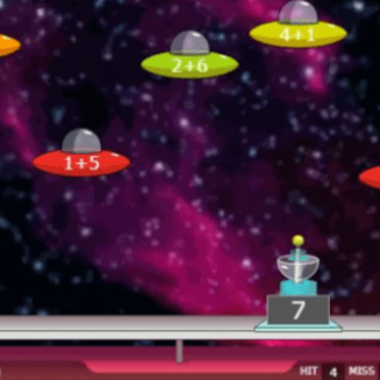 Up Back Math Game Math Game Time: Alien Addition | SciTech Institute